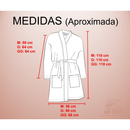 Roupão Unissex Flanel Comprido Premium Neo Velour Adulto Feminino Masculino Inverno Microfibra