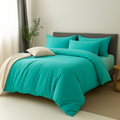 Capa Edredom Duvet Queen Lisa com Ziper 400 Fios Confort Promoção