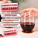 Kit 12 Copos de Vidro 450 ml – Design Moderno, Redondo, Resistente e Transparente | Para Bebidas, Drinks, Suco, Refri