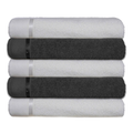 Kit 5 Toalhas de Rosto Hotel Salão SPA Macia