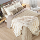 Cobertor Manta Ultrasoft Willow Aveludada Alto Relevo - Coberta Queen 2,40m X 2,20m