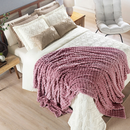 Cobertor Manta Ultrasoft Willow Aveludada Alto Relevo - Coberta Queen 2,40m X 2,20m