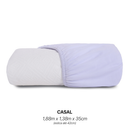 Protetor Impermeável para Colchão SUPER SILENCIOSO 100% Impermeável Tecido Jacquard Premium Tamanhos