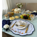 Jogo Americano para mesa posta, tema (branco/verso Bege) Elegante.IMPERMEÁVEL. Premium. kit com 2,4,6, 8… unidades.