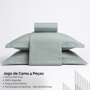 Jogo de Cama Lençol 4 Peças 100% Algodão 300 Fios Percal Casal Queen King Essence Habitat
