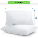Kit 6 Capas de Travesseiro Antiácaro Impermeável Antialérgico Percal 180 Fios com Zíper
