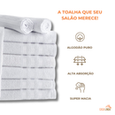 Kit 5 Toalhas De Rosto Algodão Para Salão - Europa