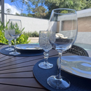 Jogo 12 Taças de Vidro Premium Resistente para Vinho e Água 465ml - Design Moderno Drink Coquetel