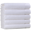 Kit 5 Toalhas de Rosto Hotel Salão SPA Macia