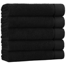 Kit 5 Toalhas de Rosto Hotel Salão SPA Macia