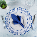 Kit Mesa Posta Econômico - Jogo Americano Sousplat com Guardanapo Para Mesa de 2 , 4 e 6 Lugares