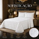 Colcha Cobre Leito Luxo Edredom Micropercal 400 Fios Ultra Macio
