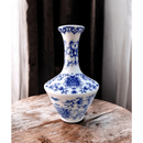 Vaso Decorativo Em Porcelana Luxo Estilo Oriental
