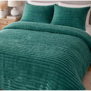cobertor fofão canelado queen 3 peças, cobertor mede 2.40m x 2.60m e 02 fronhas mede 0.50cm x 0.70cm