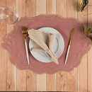 Kit Mesa Posta Econômico - Jogo Americano Sousplat com Guardanapo Para Mesa de 2 , 4 e 6 Lugares