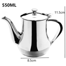 Bule De Inox Para Café Cha 280/420/550ml Cafeteira Portátil Leiteira Multiuso