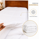 Roupa Cama Hotel Lençol para Hotelaria com Edredom Linha Profissional 200 Fios Branco Casal Solteiro