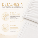 Roupa Cama Hotel Lençol para Hotelaria com Edredom Linha Profissional 200 Fios Branco Casal Solteiro