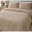 cobertor fofão canelado queen 3 peças, cobertor mede 2.40m x 2.60m e 02 fronhas mede 0.50cm x 0.70cm
