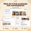 Lumai Petisqueira Magnética Tábua Para Servir Queijos Frios e Aperitivos - Bambu com Polimento Duplo