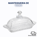 Manteigueira De Vidro Premium Com Tampa Porta Manteiga Elegante E Resistente