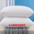 Travesseiro Travisseiro Nasa Flex Alto Suporte Medio Comfort Antialergico Original