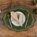 Kit Mesa Posta Econômico - Jogo Americano Sousplat com Guardanapo Para Mesa de 2 , 4 e 6 Lugares