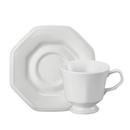 Jogo de Jantar 42 Peças Chá Café Prisma Porcelana Schmidt