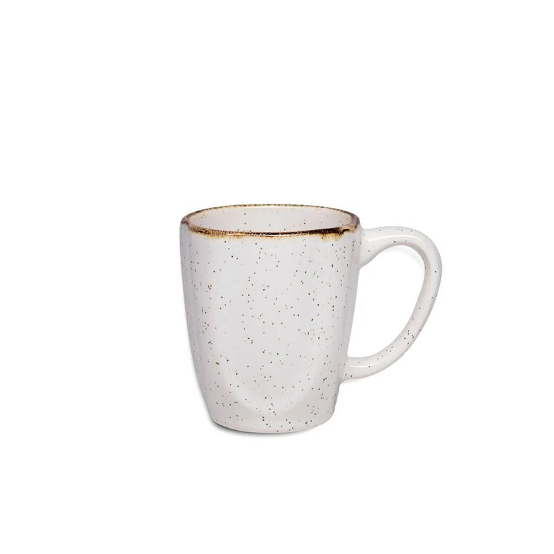 Caneca Café Chá Ryo Maresia 260ml Oxford Porcelanas Areia Café Linha Premium Mesa Posta