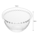 Conjunto 04 Bowls Cristal Transparente Pearl Wolff