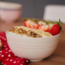 Kit 10 Tigelas Bowl Bambu Ecológico Cumbuca Sobremesa Bowls Tigela Alimentos