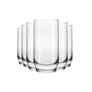 Jogo 12 Copos de Vidro Lights Suco Água Cerveja 300ml Nadir