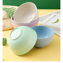 Kit 10 Tigelas Bowl Bambu Ecológico Cumbuca Sobremesa Bowls Tigela Alimentos