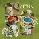 Aparelho De Jantar Siena Conjunto 16 Peças Cerâmica - Bhz Store
