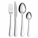 Conjunto Talheres Inox 16 Peças Fratelli Mesa Cozinha Faca Garfos Colheres Utensílios Restaurantes